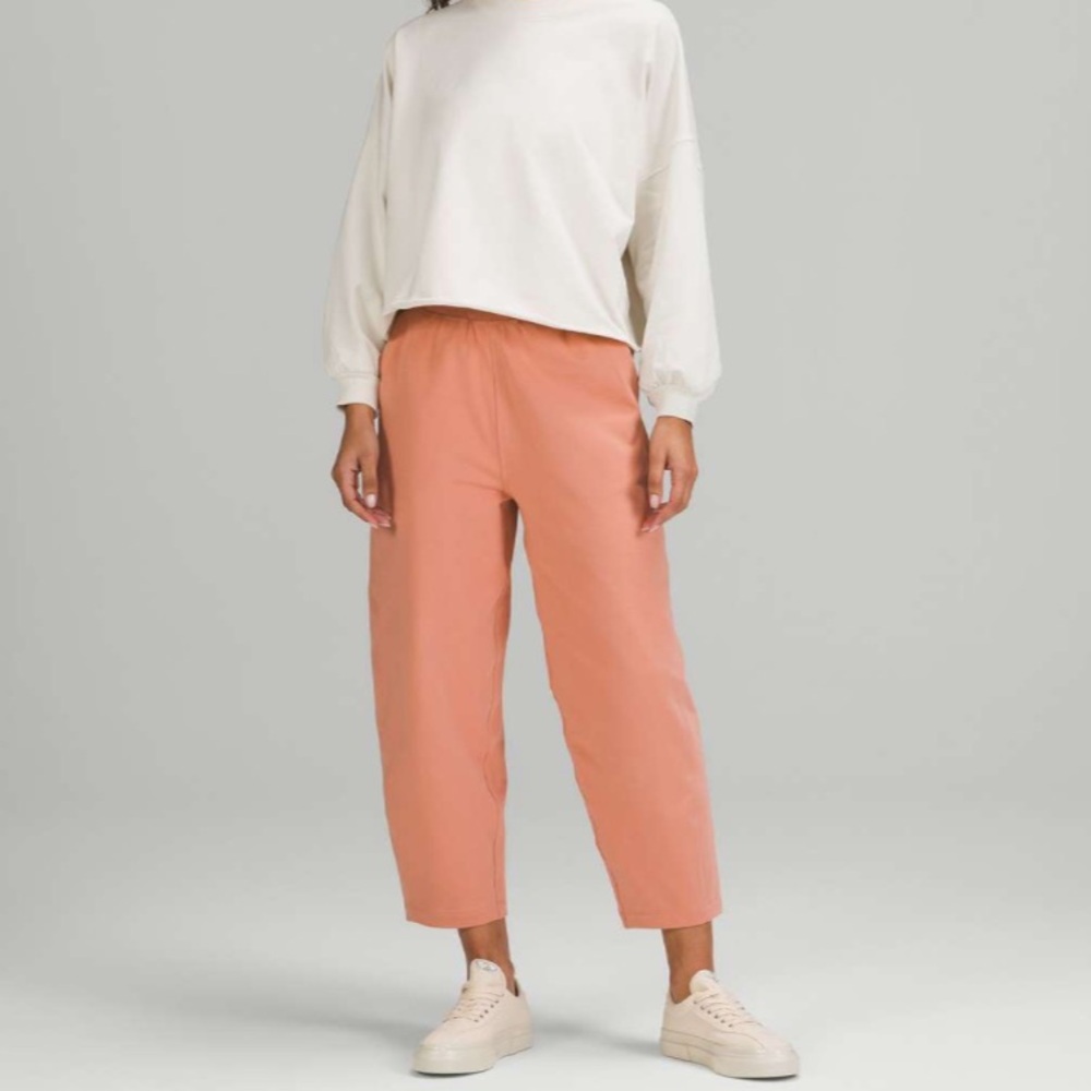Lululemon LA Barrel Leg Pant in Pink Savannah